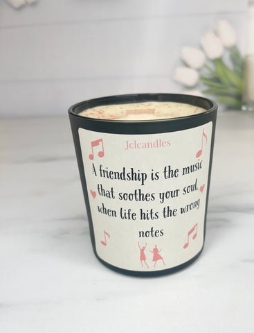 Friendship candle